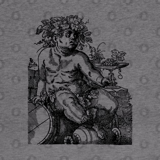 Bacchus - God of Wine and Ecstasy by Vintage Boutique